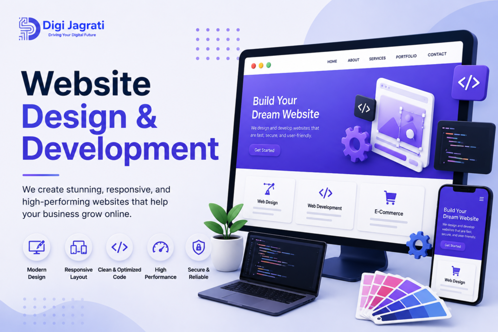 Websitedesign & development services
